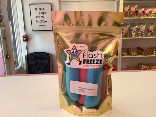 Freeze Dried Airheads- Blue Raspberry ,cherry and watermelon