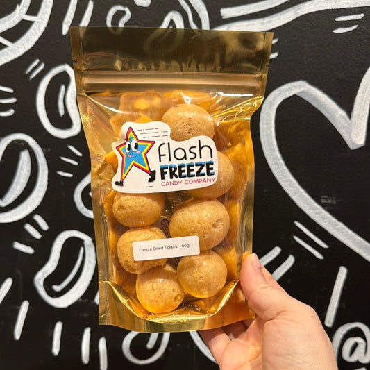 Freeze Dried Chocolate Eclairs   50 grams