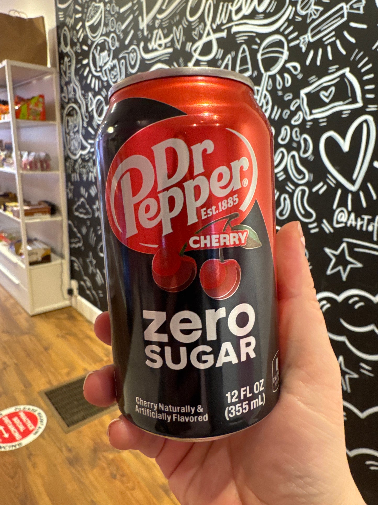Dr Pepper Cherry Soda - Zero Sugar