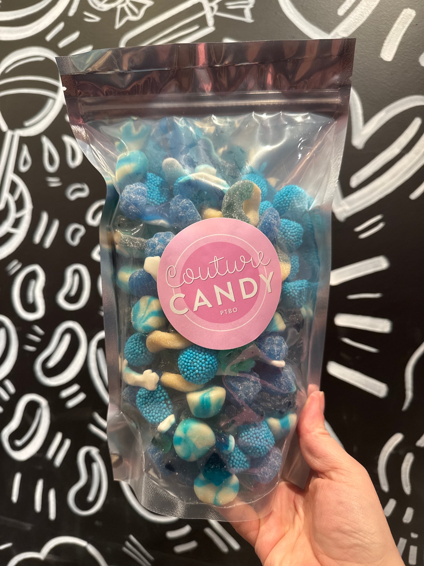 You Blue Me Away Candy Salad