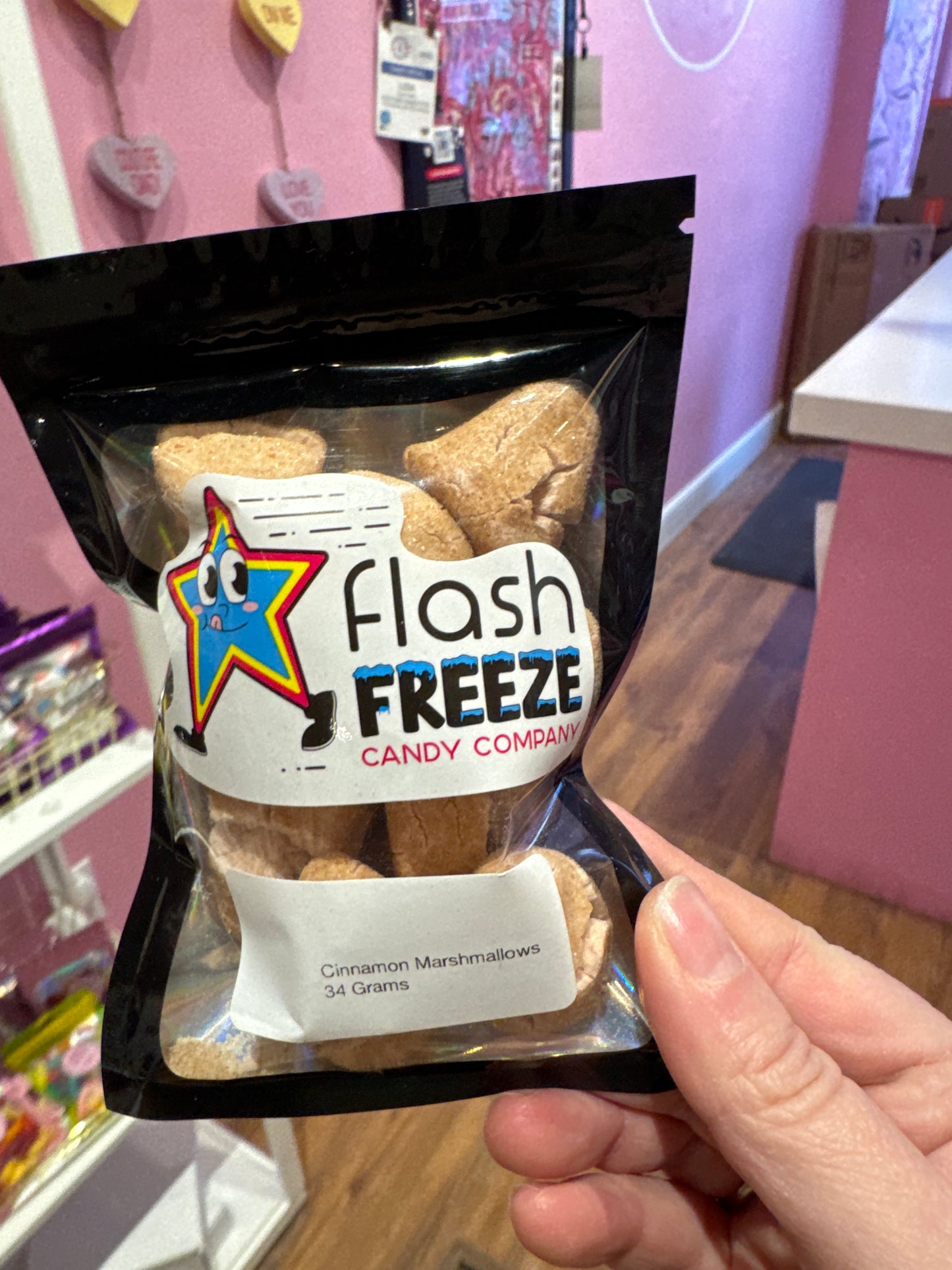 Freeze Dried Churro Marshmallows