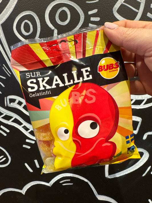 BUBS Mini Sour Skulls (Sweden)