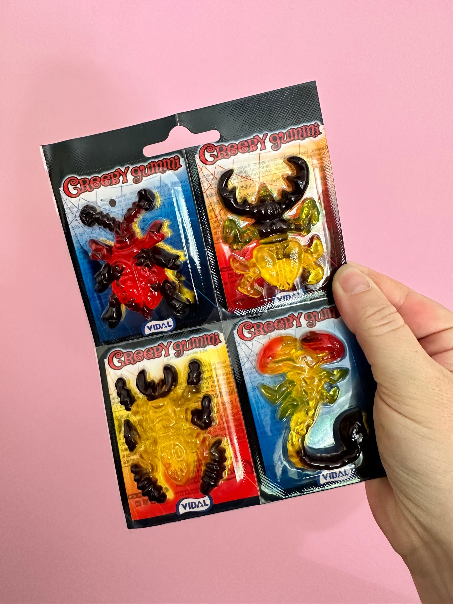 Creepy Insect Gummi 4 pack