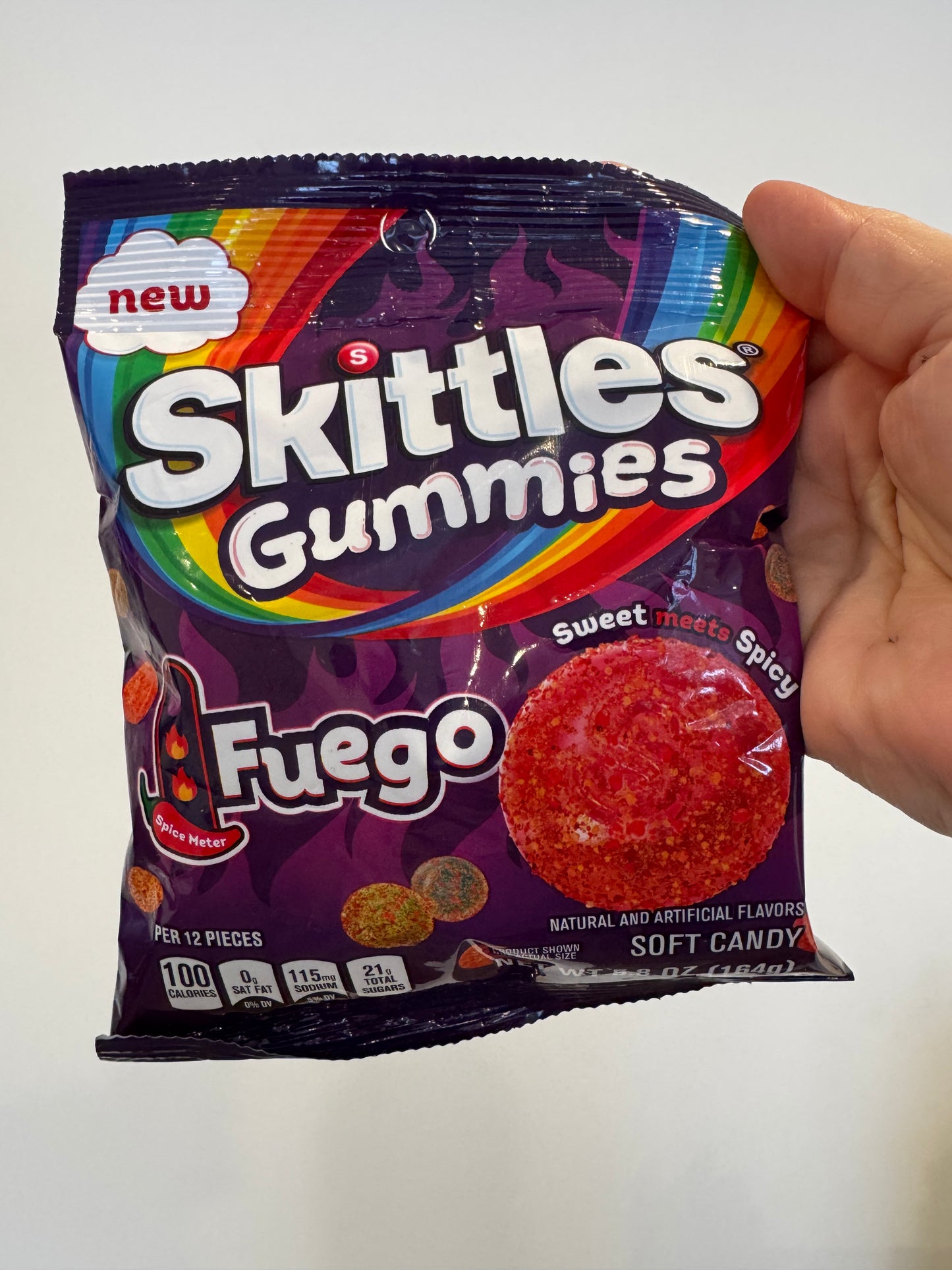 Skittles Gummies Fuego