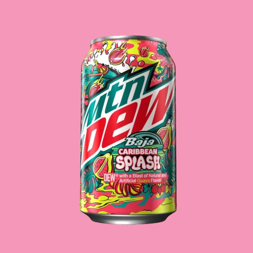 Mountain Dew Baja Sodas - 3 varieties