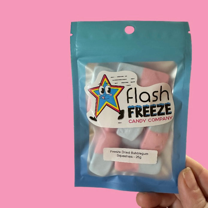 Freeze Dried Bubblegum Squash’ems