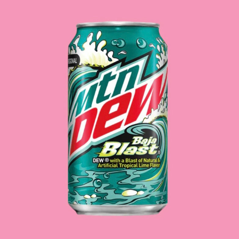 Mountain Dew Baja Sodas - 3 varieties
