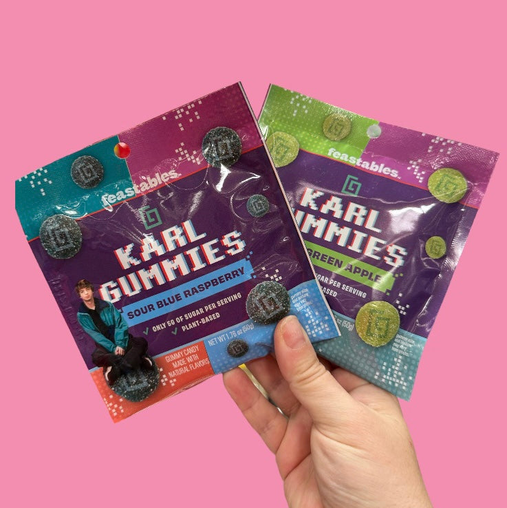Mr. Beast Karl Gummies - 2 flavors