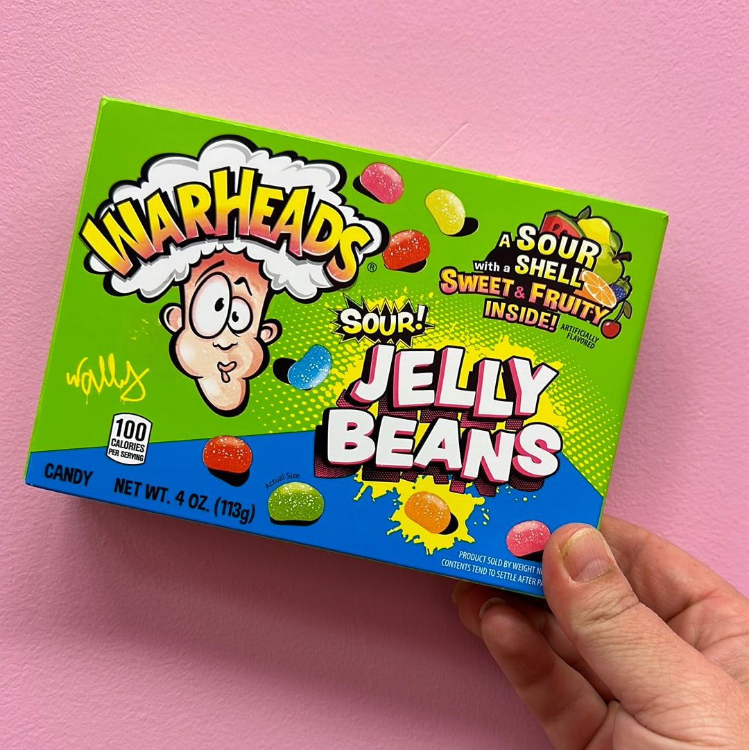 Warheads Sour Jelly Beans