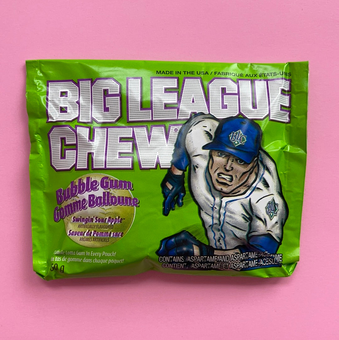 Big League Chew Swingin Sour Apple