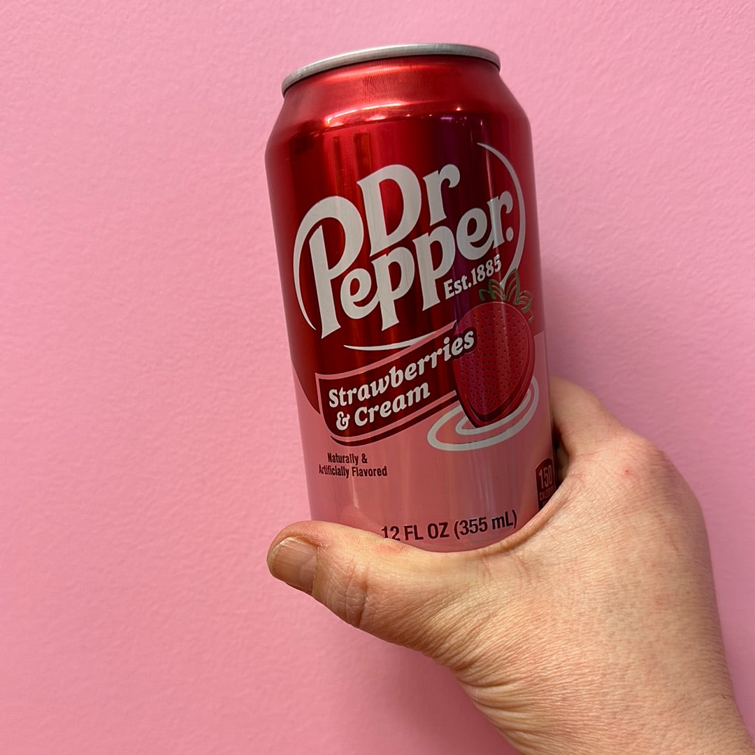 Dr Pepper Strawberries & Cream Soda