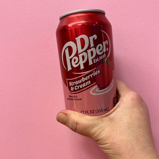 Dr Pepper Strawberries & Cream Soda