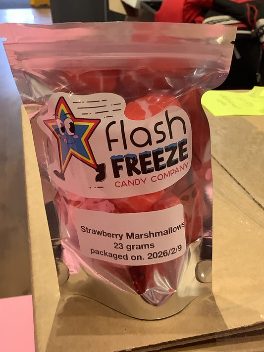 Freeze Dried Strawberry Marshmallows