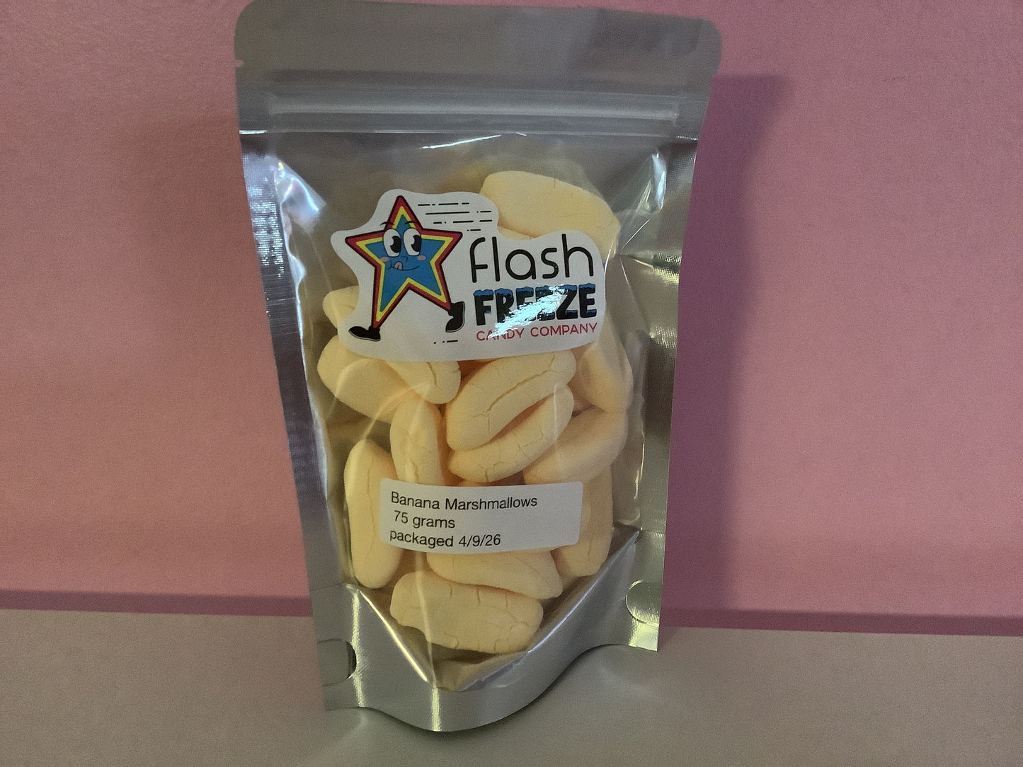 Freeze Dried Marshmallow Banana