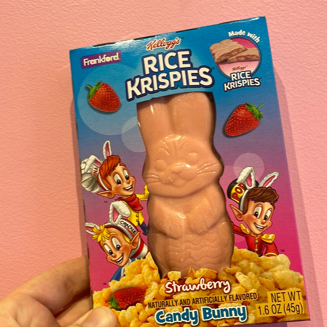 Rice Krispies Strawberry Bunny