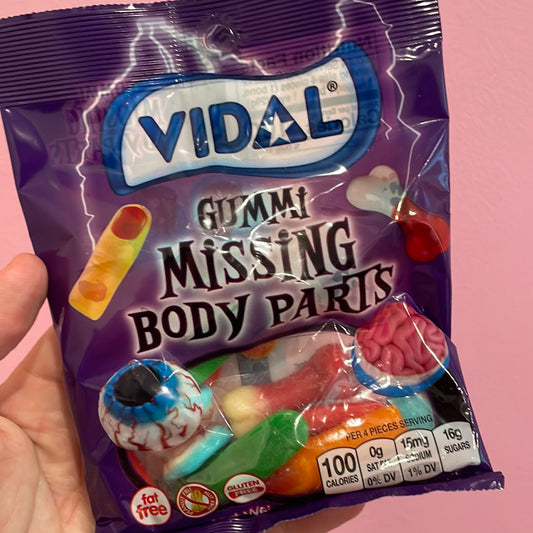Vidal Gummi Missing Body Parts
