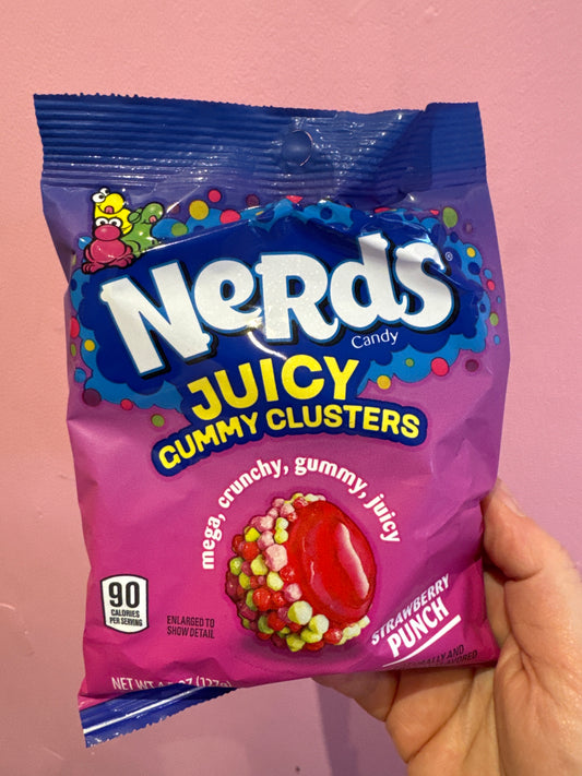 Nerds Juicy Gummy Clusters - Strawberry Punch