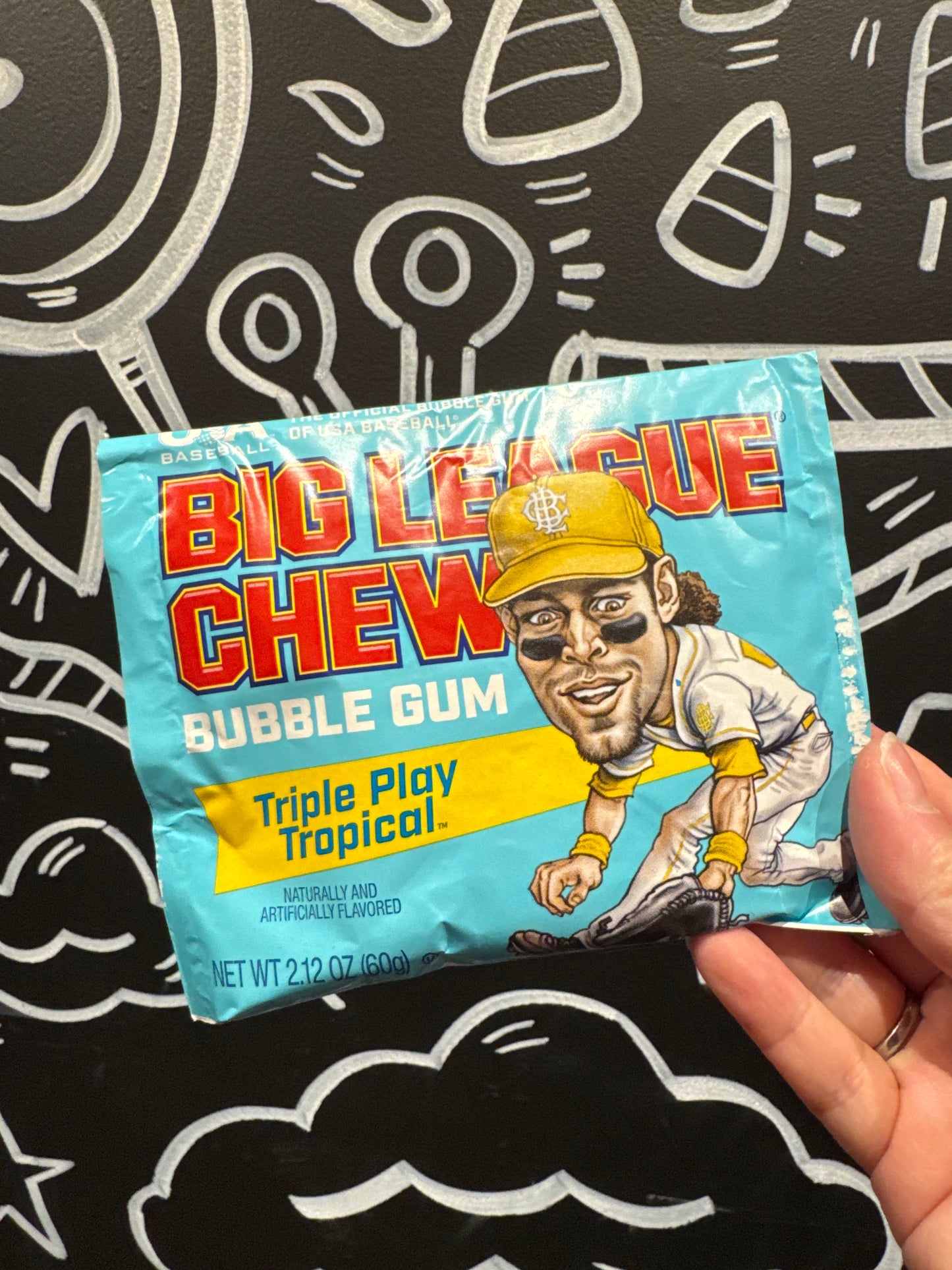 Big League Chew - Tropical Triple Pay