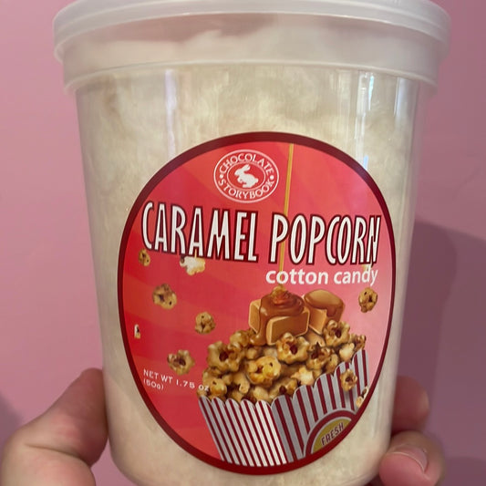 Caramel Popcorn Cotton Candy
