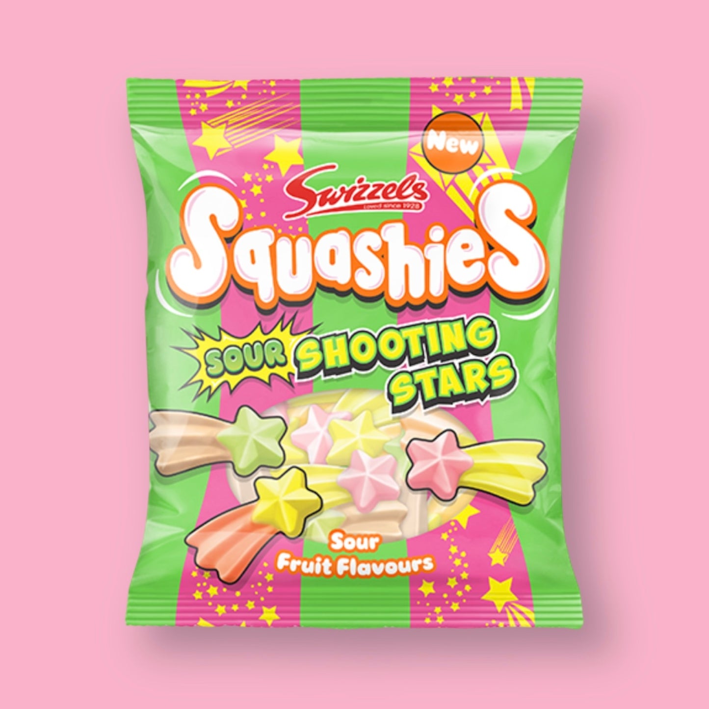 Squashies Sour Shooting Stars
