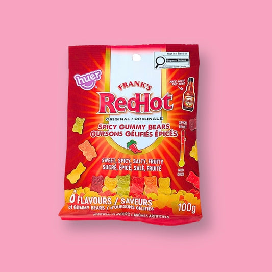 Huer x Franks Red Hot Spicy Gummies