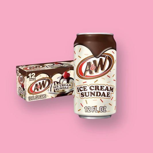 A&W Root Beer - Ice Cream Sundae Zero Sugar