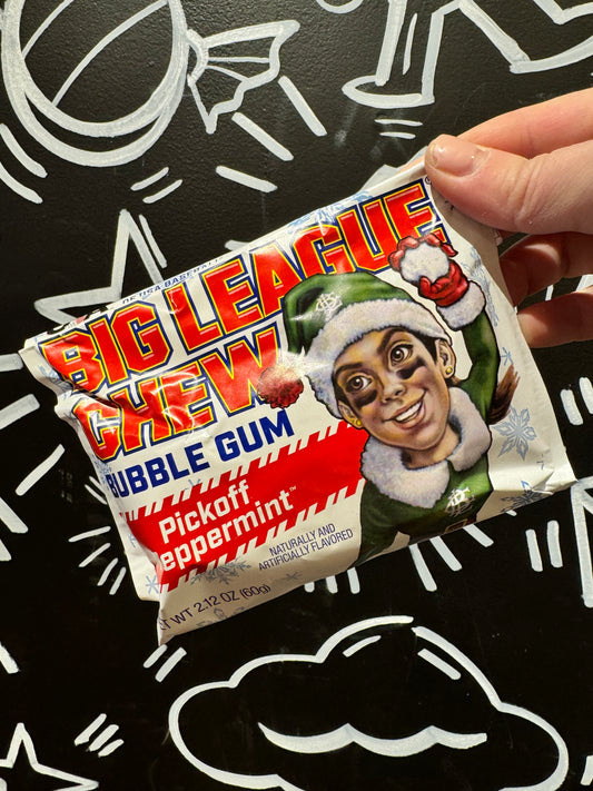 Big League Chew Pickoff Peppermint