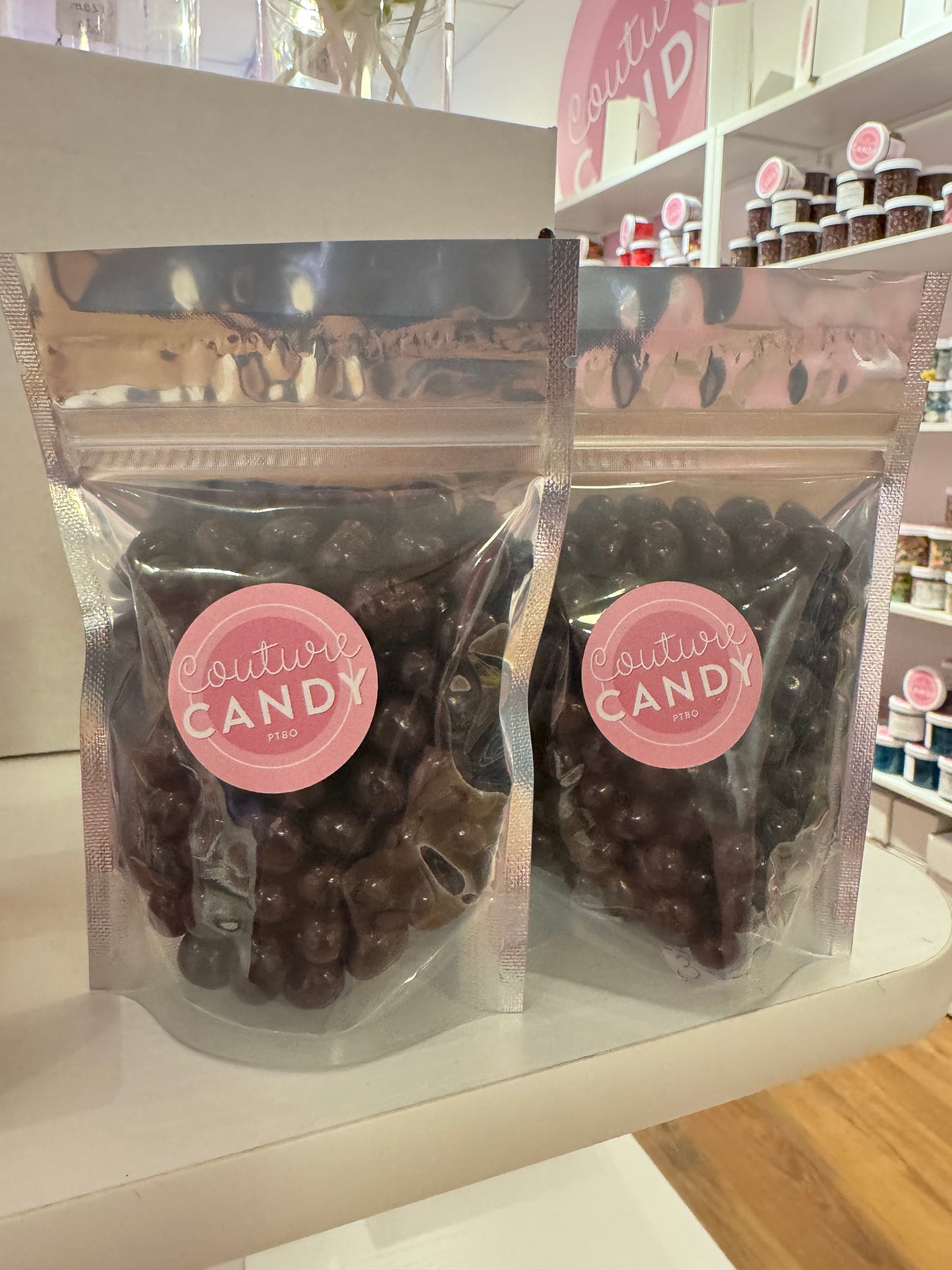 Dark Chocolate Covered Coffee Beans