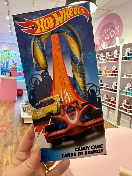 Giant Hot Wheels Candy Cane