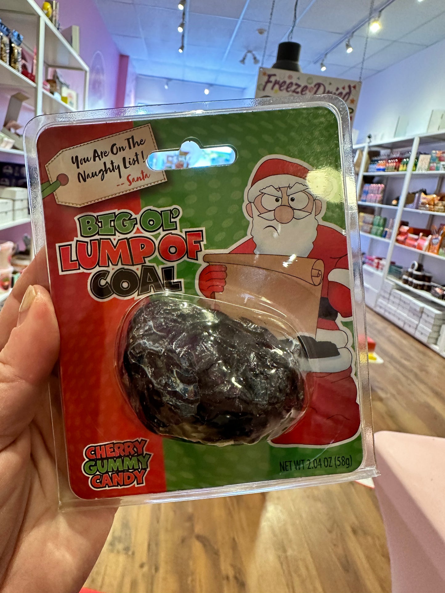 Big Ol’ Lump of Coal Gummy