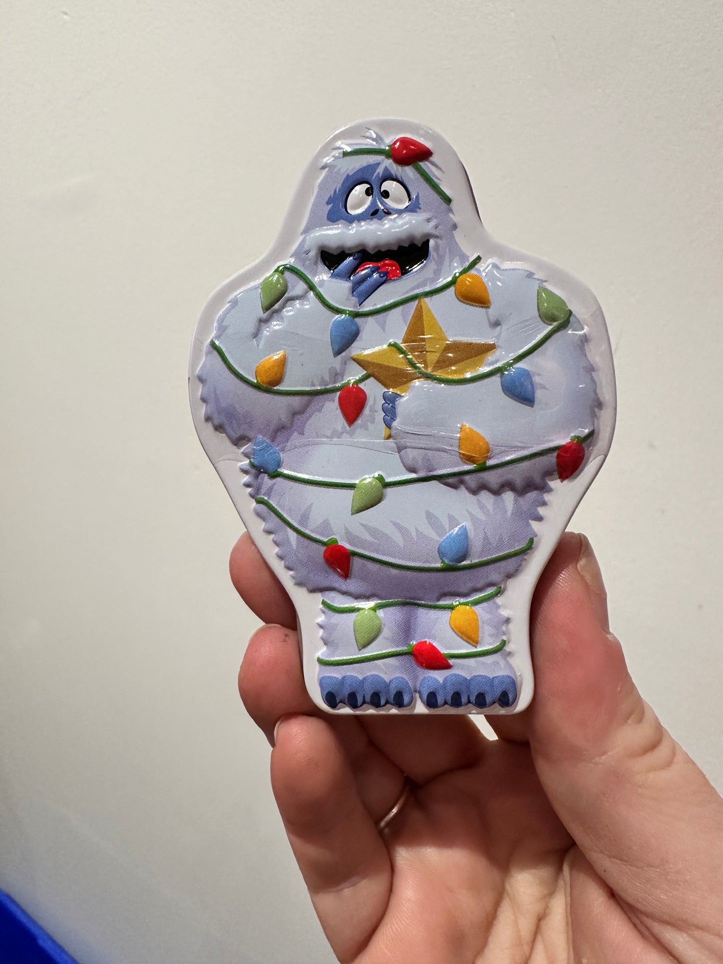 Abominable Snowman Candy Tin