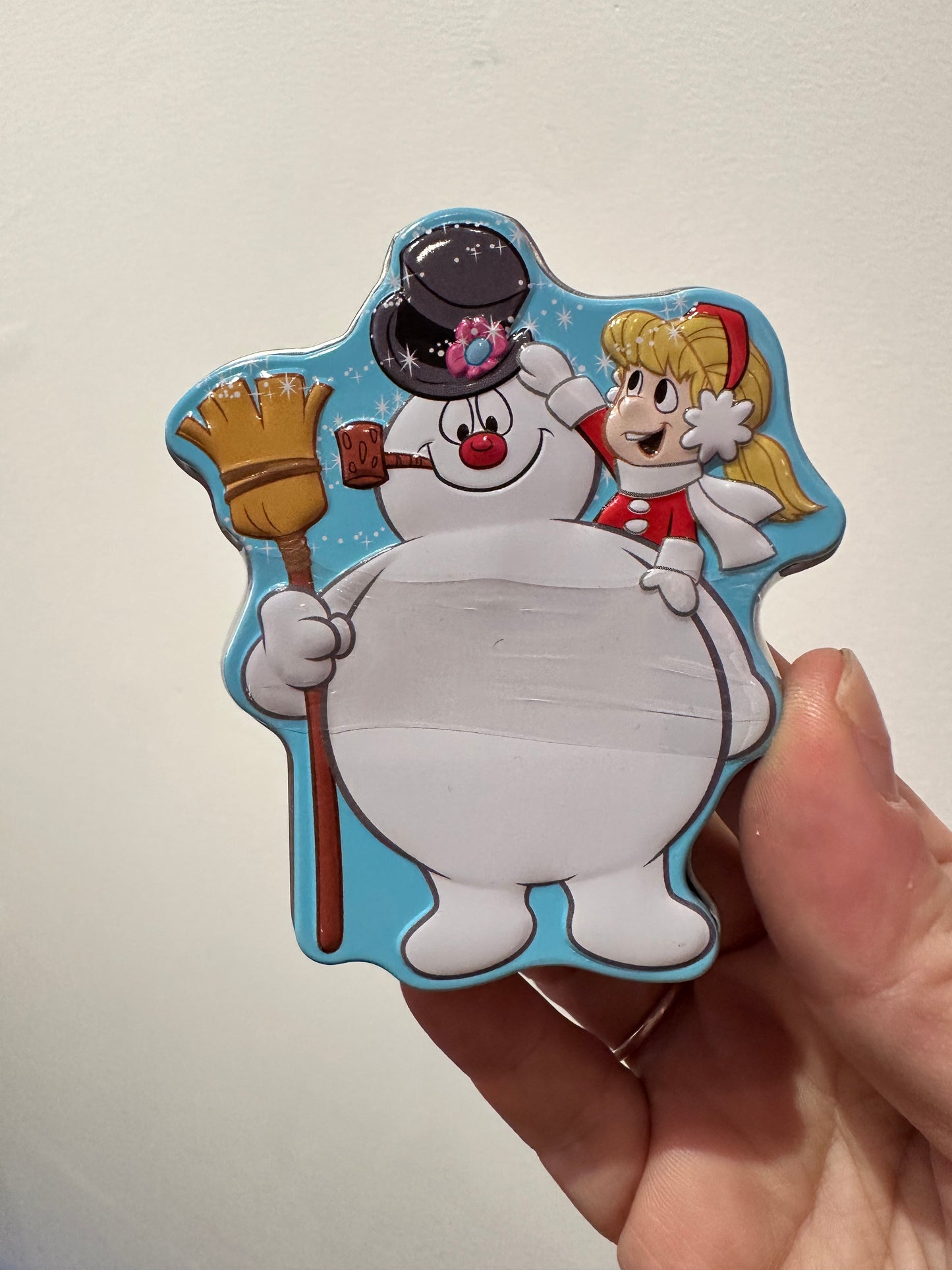 Frosty the Snowman Candy Tin