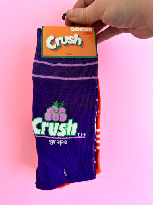 Crush Soda Socks - 2 pairs
