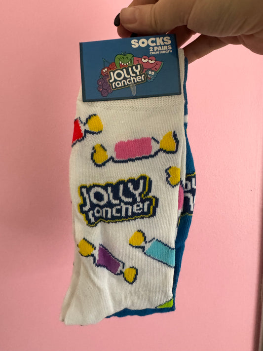 Jolly Rancher Socks - 2 pack