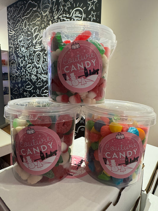 Christmas Candy Buckets - 3 varities