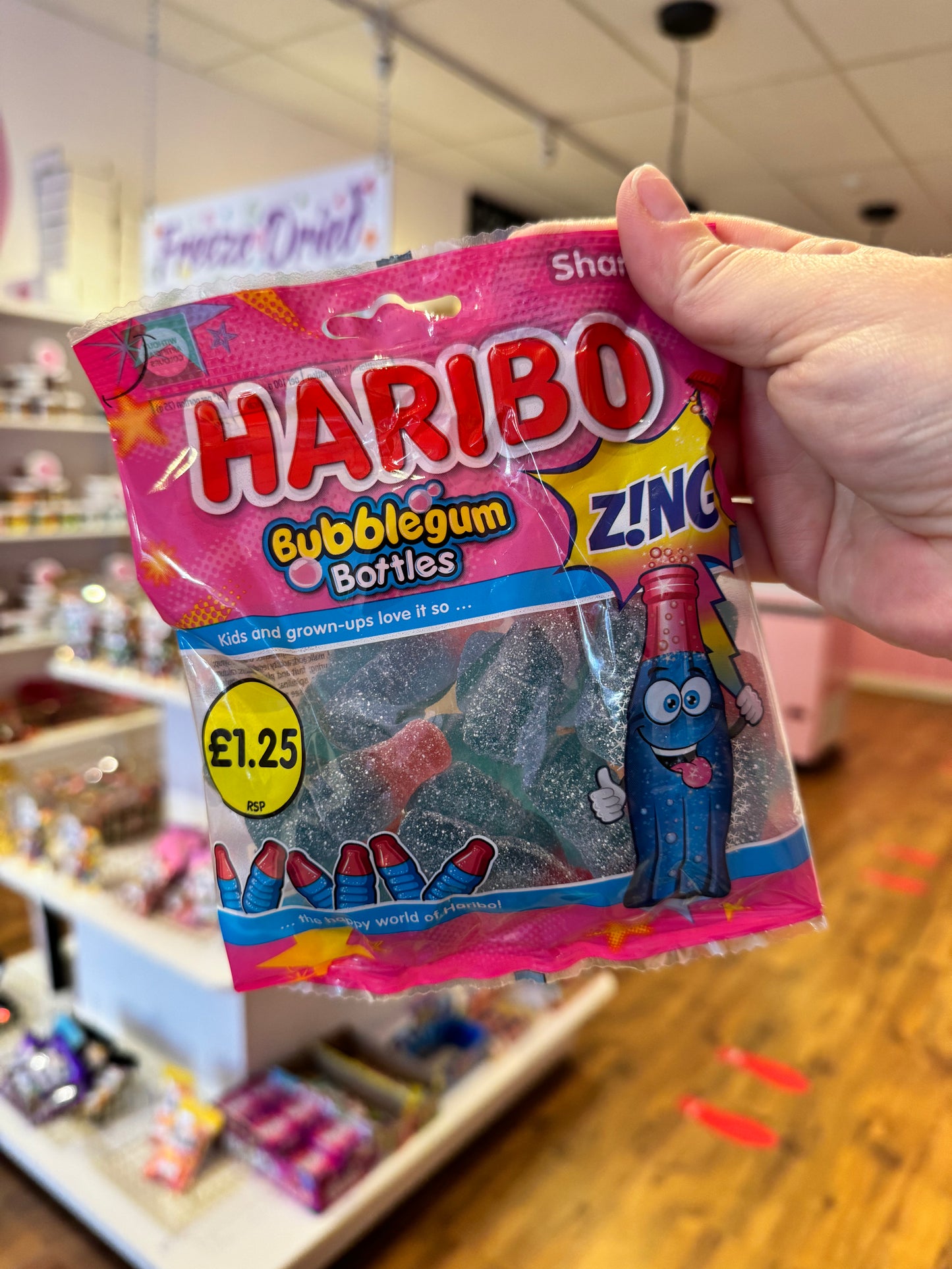 Haribo Bubblegum Bottles - UK