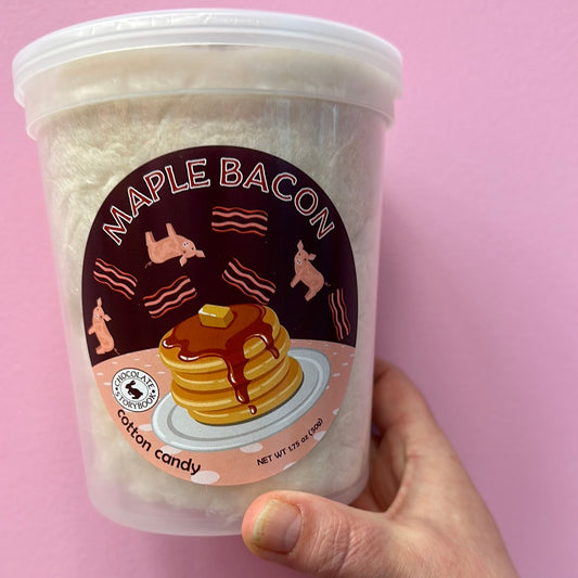 Maple Bacon Cotton Candy