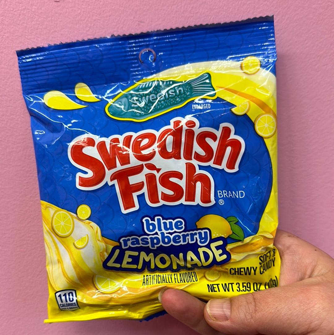 Swedish Fish Blue Raspberry Lemonade
