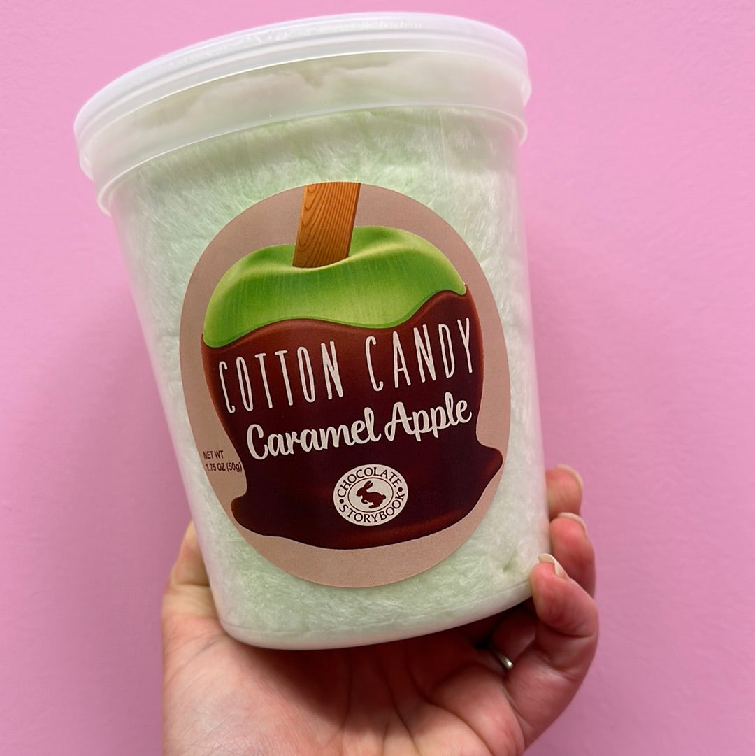 Caramel Apple Cotton Candy