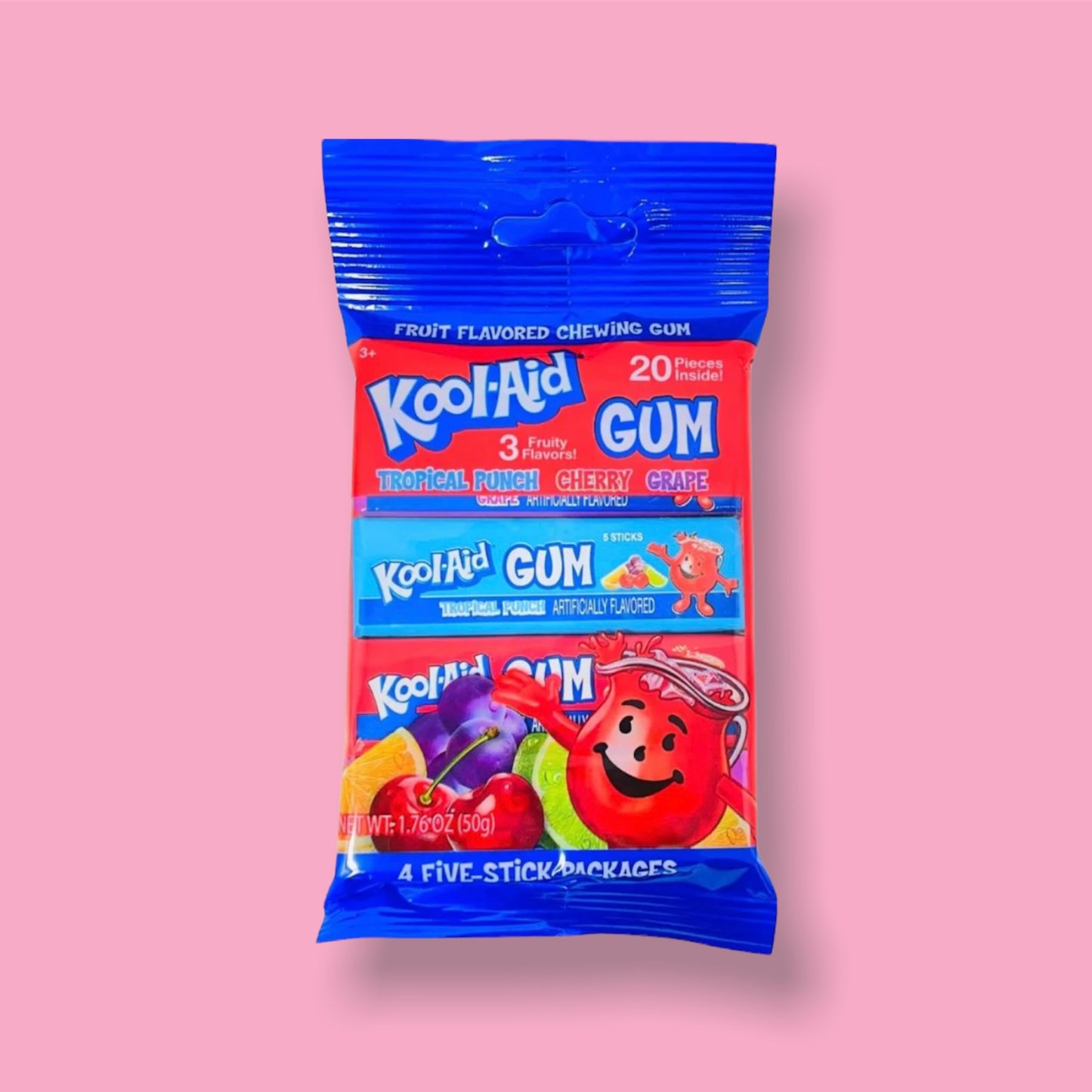 Kool-Aid Gum - 4 packs in 1!