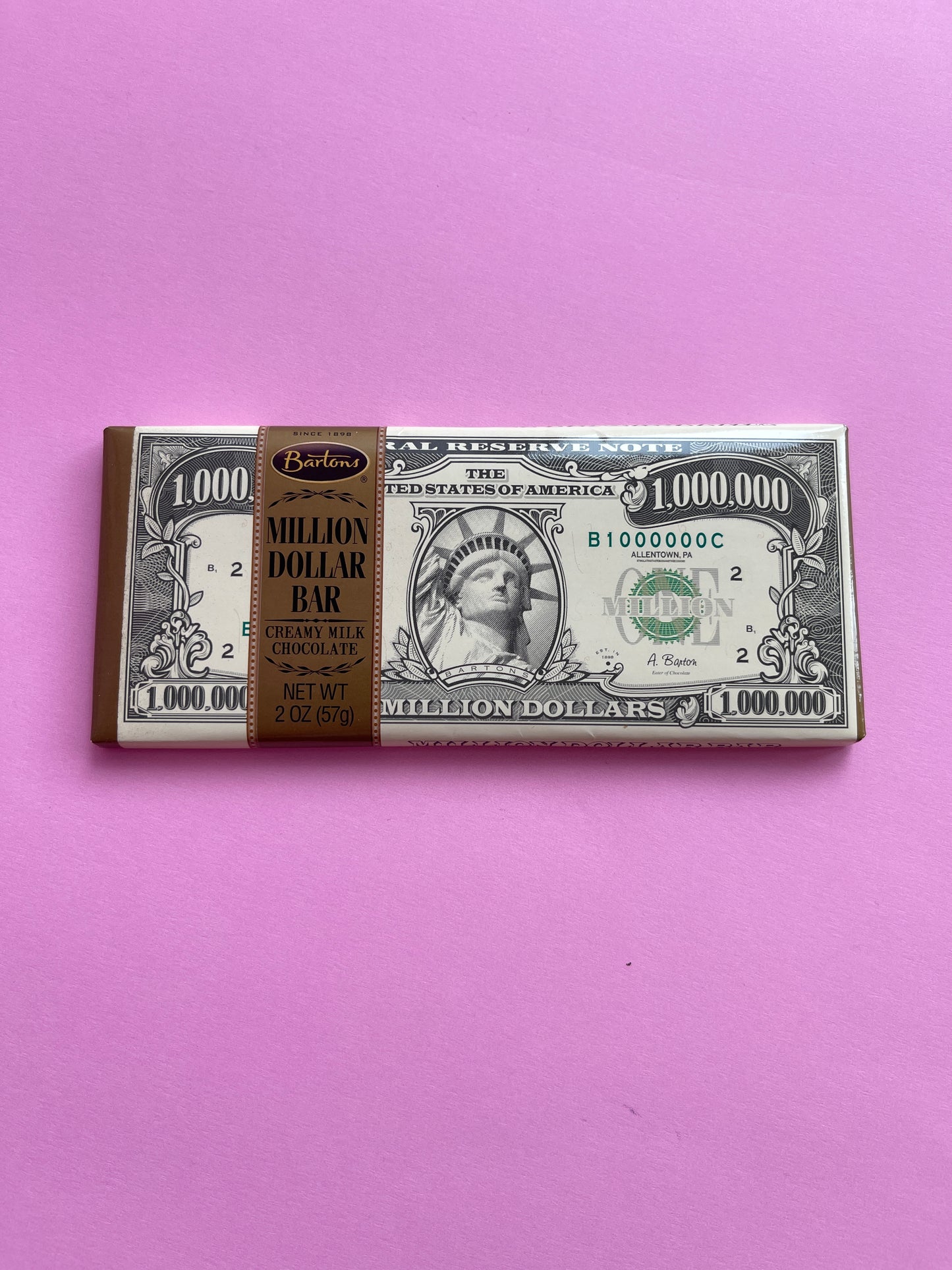 Million Dollar Chocolate Bar