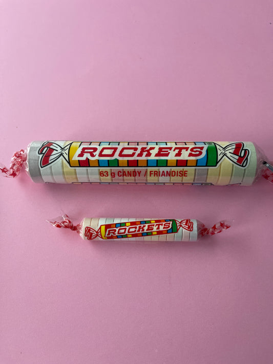 Giant Rockets Candy Rolls