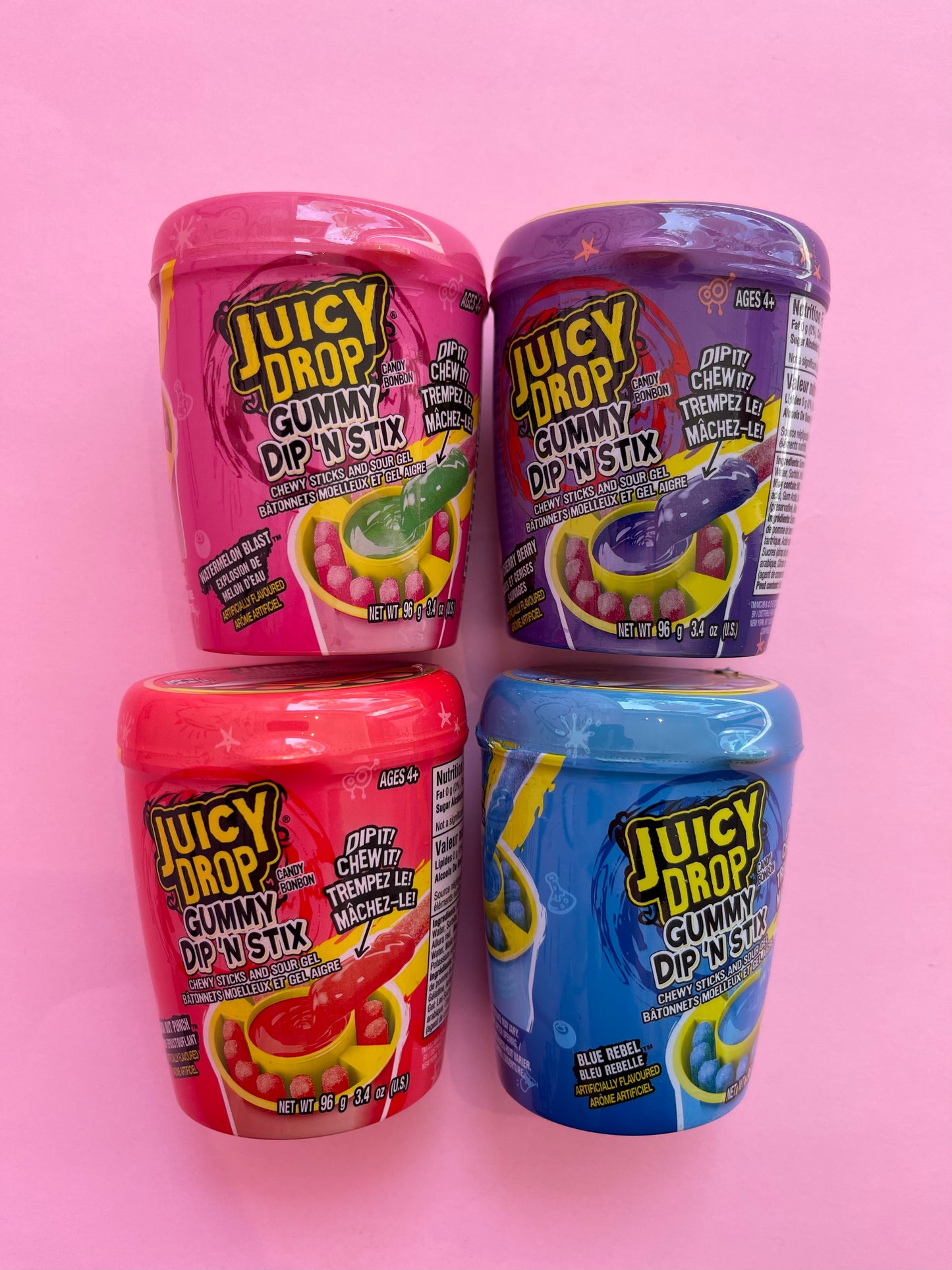 Juicy Drop Gummy Dip ‘N Stix - viral TikTok candy