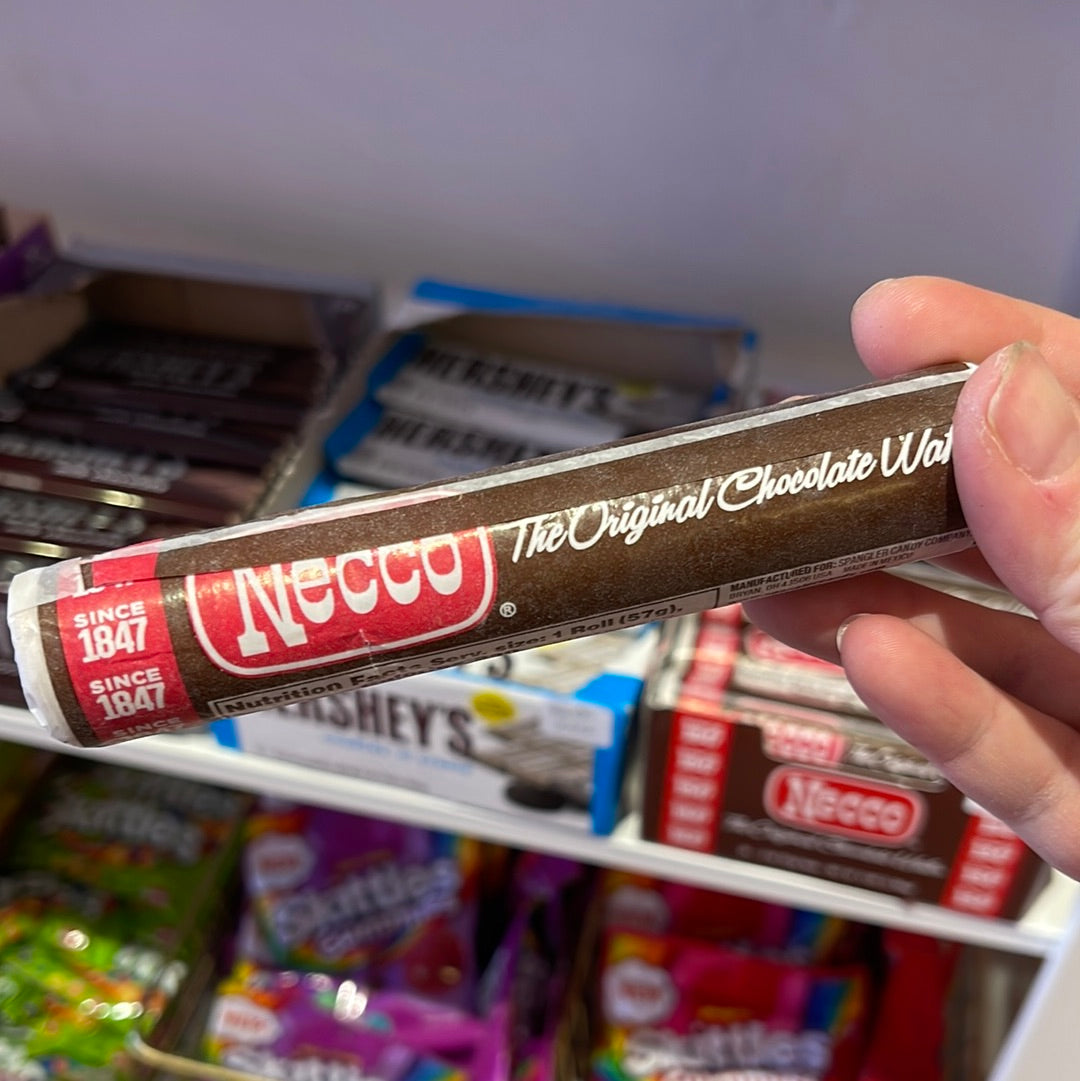 Necco - The Original Candy Wafer (chocolate)