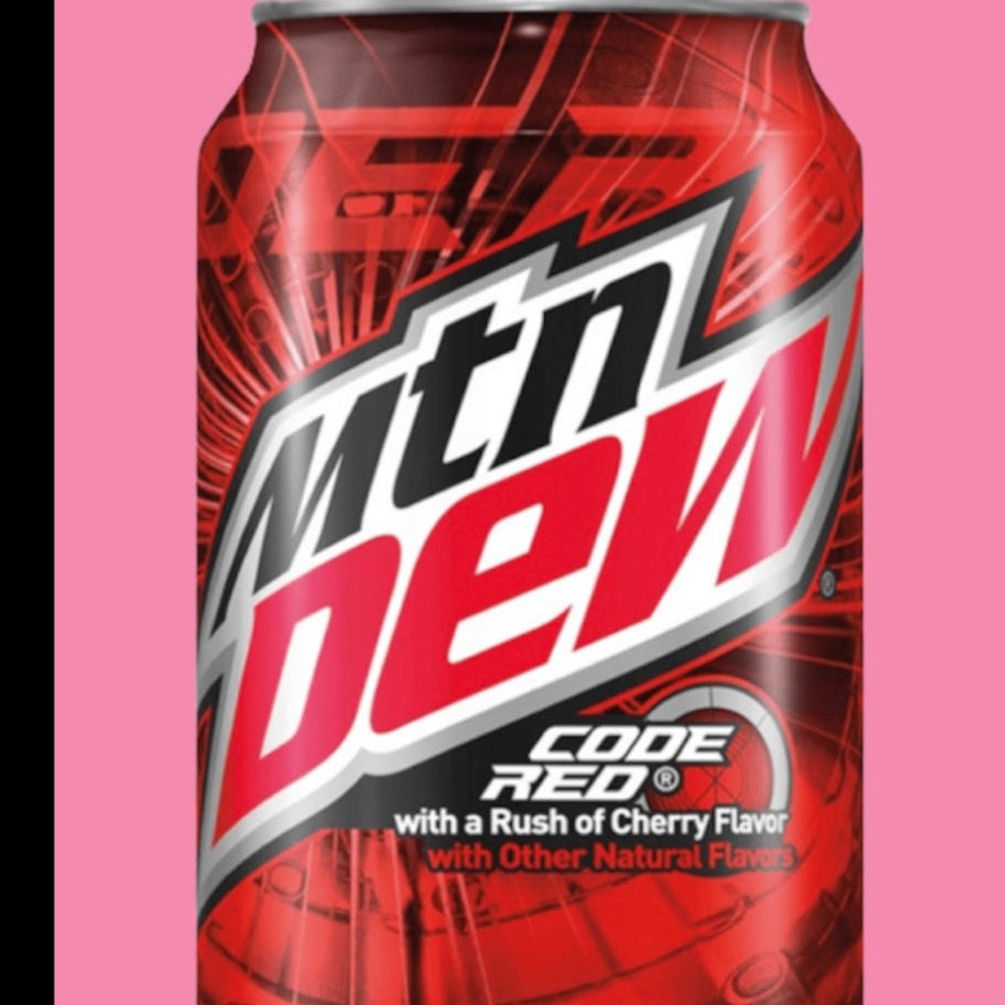 Mountain Dew - Code Red Soda