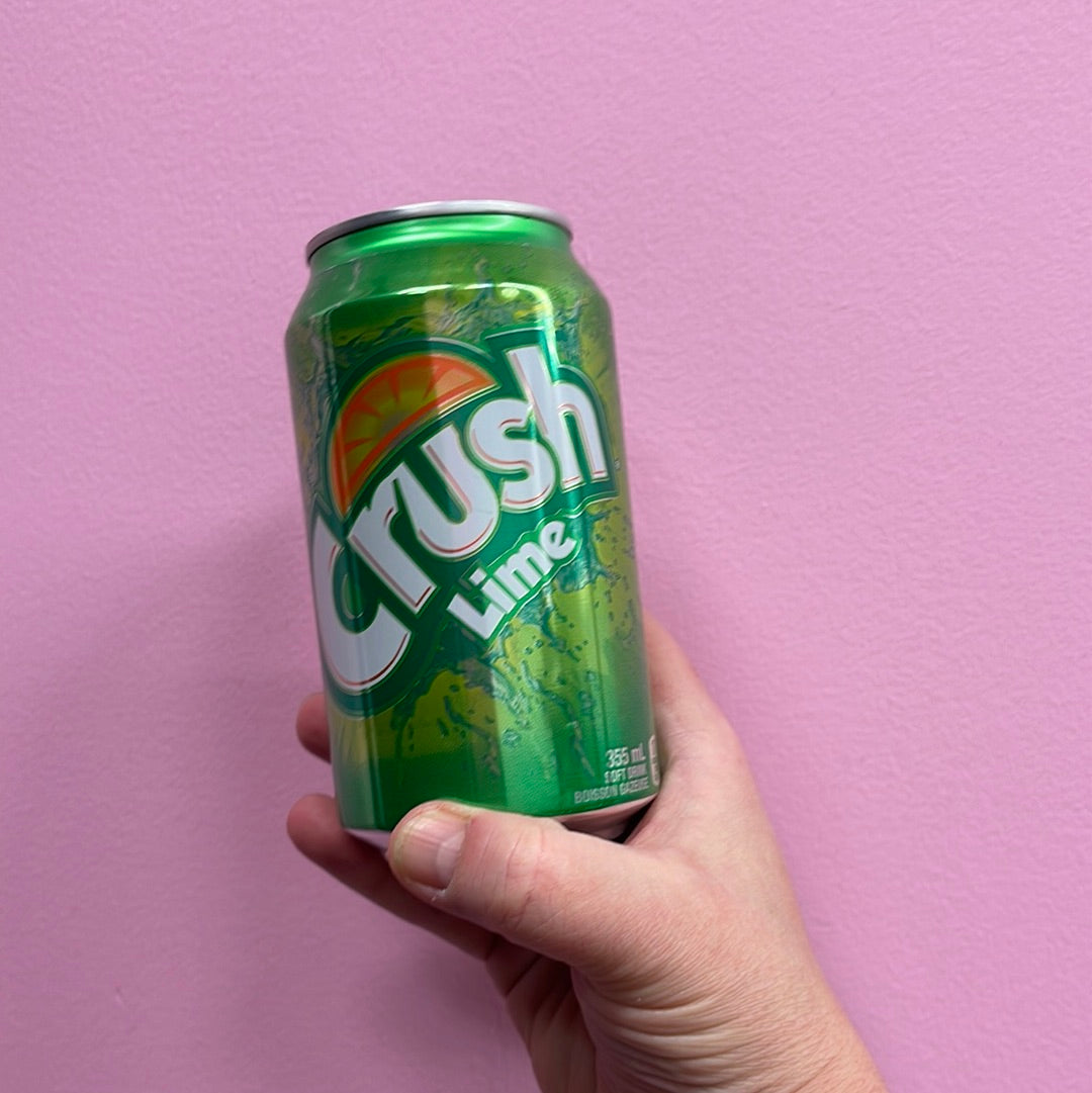 Crush lime soda